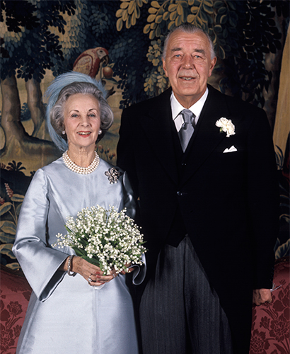 Prinsessan Lilian bröllop 1976 Kungliga brudklänningar utställning  Rikssalen Kungliga slottet 2016